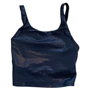 Old Navy Activewear Black Top Size Small EUC